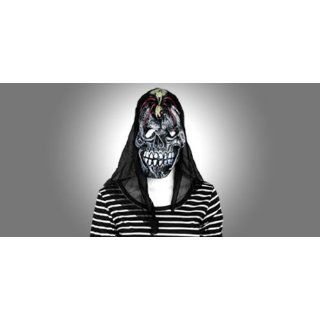 White Big Teeth Horrible Skull Mask for Halloween Party