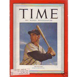 1950 Time April 10 Ted Williams; French Indo China War