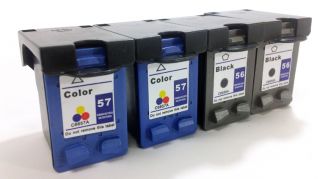 Pack HP 56 57 Remanufactured Cartridge with Ink 882780957282