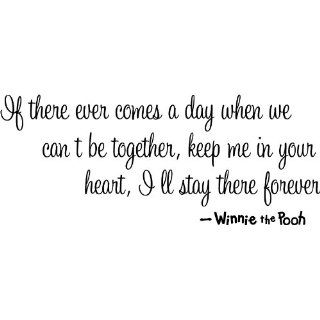 If there ever comes a day where we cant be together, keep