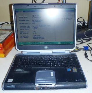 HP Pavilion ZV5000 Laptop 15 4 2 8GHz CPU 128MB RAM ATI Graphics CD