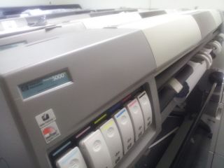 HP DesignJet 5000ps Printer Plotter 60 w Postscript C6096A Free