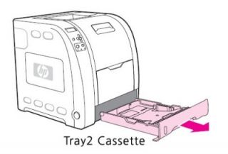 HP Color Laser Printer 3500 3550 3700 250 Sheet Tray 2 RM1 0470