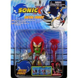 Sonic X METAL FORCE Knuckles with Light Up Weapon Toys