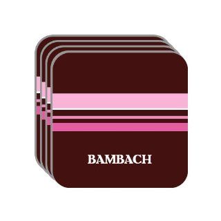 Personal Name Gift   BAMBACH Set of 4 Mini Mousepad