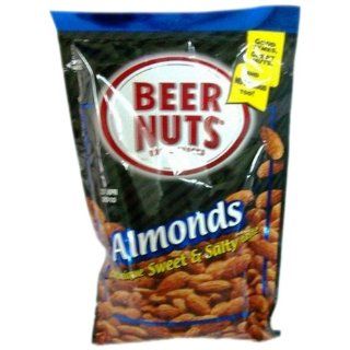 Beer Nuts Almonds, 4 Ounce (Pack of 8) Grocery & Gourmet