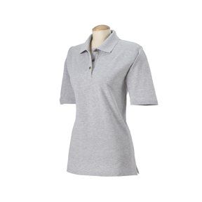  Square Womens Short Sleeve 100% Pique Polo Shirt HS152 Clothing