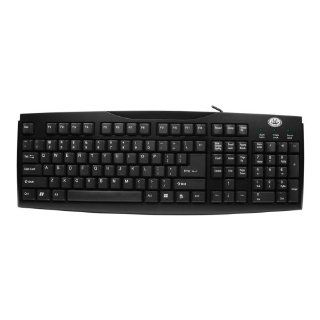 Gear Head 107 Key Keyboard (Black) Electronics