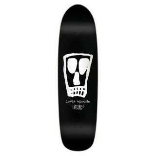 Flip Mountain Vato Black & White Skateboard Deck   8.63 x