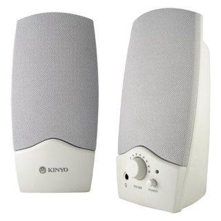 Kinyo PS 107 2.0 Computer Speakers (white) Computers