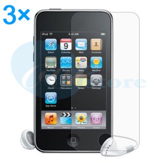 3X Crystal Clear Screen Protector for iPod Touch 2 3 2nd 3rd