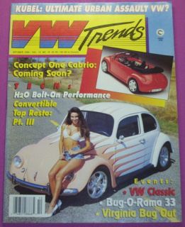 VW Trends Magazine Oct 1994 Hubel Urban Assualt VW