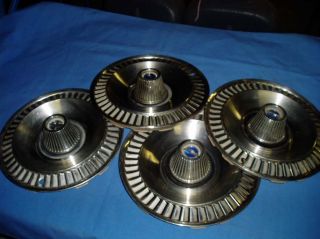 64 Galaxie Hubcaps 14 Set of 4