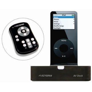 Keyspan AV Dock with Remote for iPod (Black)  Players
