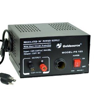Goldsource® PS 105 DC Regulated 13.8 volt / 10 amp Power