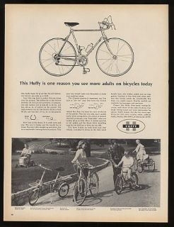 1965 Huffy Super 60 Bike Bicycle Print Ad