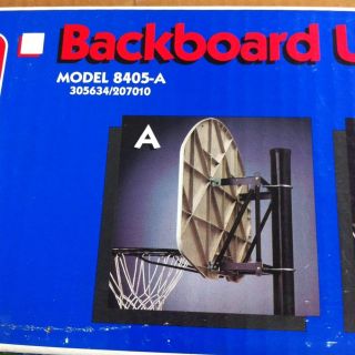 Huffy 8405 A Basketball Court Backboard Universal Pole Mounting