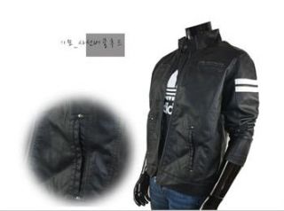  man coat pu leather motorcoat jacket man Hugh Jackman H.Gregso black