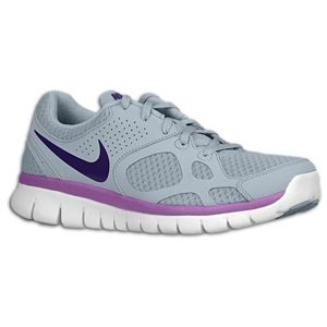 Nike Flex Run   Womens   Running   Shoes   Wolf Grey/Laser Purple