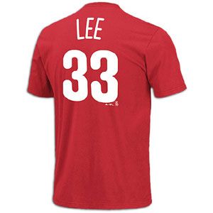 Majestic MLB Name and Number T Shirt   Mens   Cliff Lee   Phillies