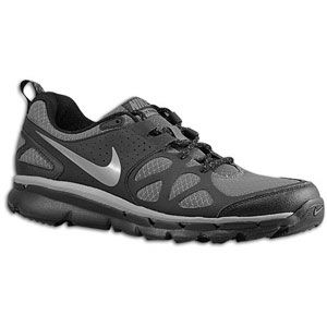 Nike Flex Trail   Mens   Running   Shoes   Dark Grey/Black/Metallic