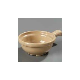 Handled Soup Bowl, Stone, 8 Oz   700619