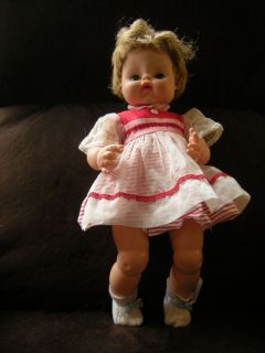 1964 Horsman Baby Doll Chubby Cheeks Wet and Drink