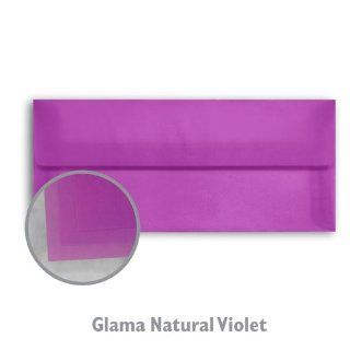 Glama Natural Violet Envelope   500/Box