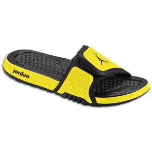 Jordan Hydro II   Mens   Casual   Shoes   Black/Black/Speed Yellow