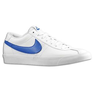 Nike Bruin Low   Mens   Basketball   Shoes   White/Game Royal