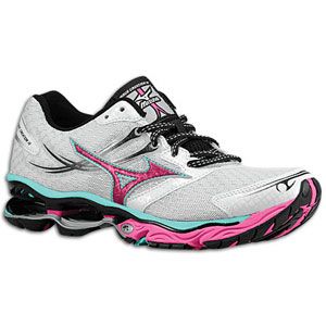 Mizuno Wave Creation 14   Womens   Running   Shoes   White/Electric