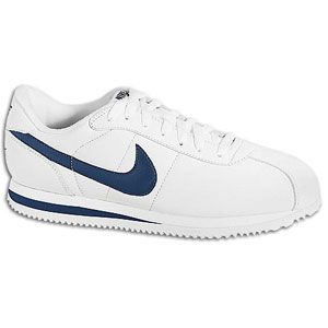 Nike Cortez   Mens   Running   Shoes   White/Midnight Navy