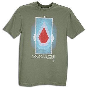 Volcom Cidic S/S T Shirt   Mens   Casual   Clothing   Army