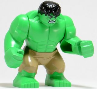 Lego Super Heroes Hulk Minifigure Figure Marvel Avengers 6868 New