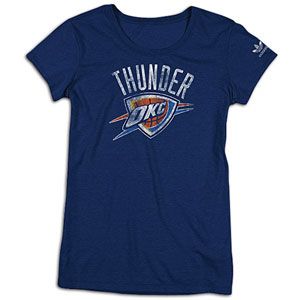adidas NBA Trefoil T Shirt   Womens   Basketball   Fan Gear   Thunder