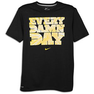 Nike Every Damn Day T Shirt   Mens   Training   Clothing   Black/Dk