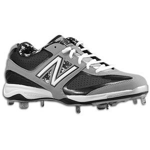 New Balance 40/40 Metal Low   Mens   Baseball   Shoes   Black/Grey