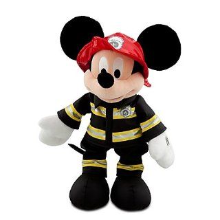 Official Disney Limited Edition Fireman Mickey Mouse Plush