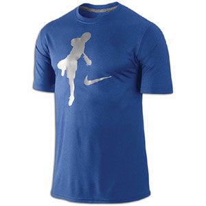 Nike LAX Blue Chip Legend T Shirt   Mens   Varsity Royal/Carbon