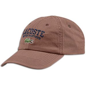 Lacoste Since 1927 Cap   Mens   Casual   Clothing   Brown/Navy Blue