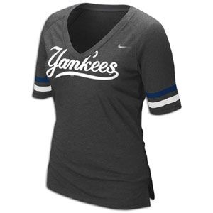Nike MLB Fan T Shirt   Womens   Baseball   Fan Gear   Yankees   Grey