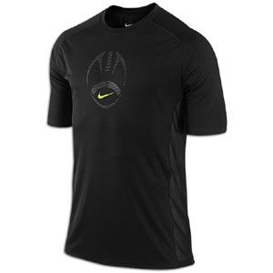 Nike Football Speed Fly S/S Top   Mens   Football   Clothing   Black