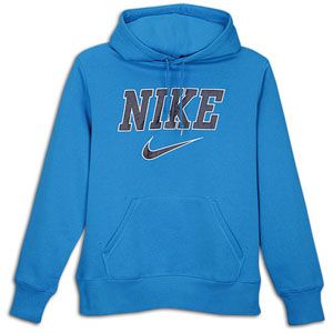 Nike Classic Fleece Emblem Swoosh Hoodie   Mens   Casual   Clothing