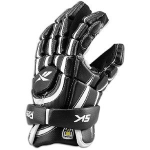Reebok 5K Gloves   Mens   Lacrosse   Sport Equipment   Black/Silver