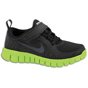 Nike Free Run 3   Boys Preschool   Running   Shoes   Black/Electric