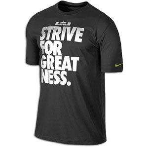 Nike Lebron Strive For Greatness T Shirt   Mens   Basketball