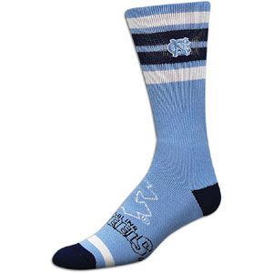For Bare Feet College Crew Sock   Mens   North Carolina   Light Blue