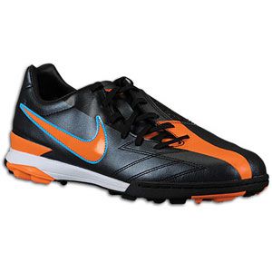 Nike Total90 Shoot IV TF   Mens   Soccer   Shoes   Black/Blue Glow