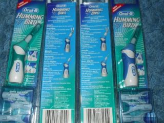 Oral B Humming Bird Power Flosser Lot of 2 with Picks New Cheapest on