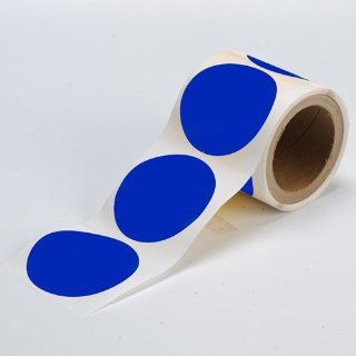 Floor Dots   3.5 Blue Toughstripe Polyester Industrial